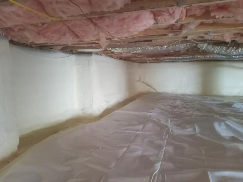 Crawl space encapsulation with closed-cell spray foam for Roof Maintenance in Lake Goodwin